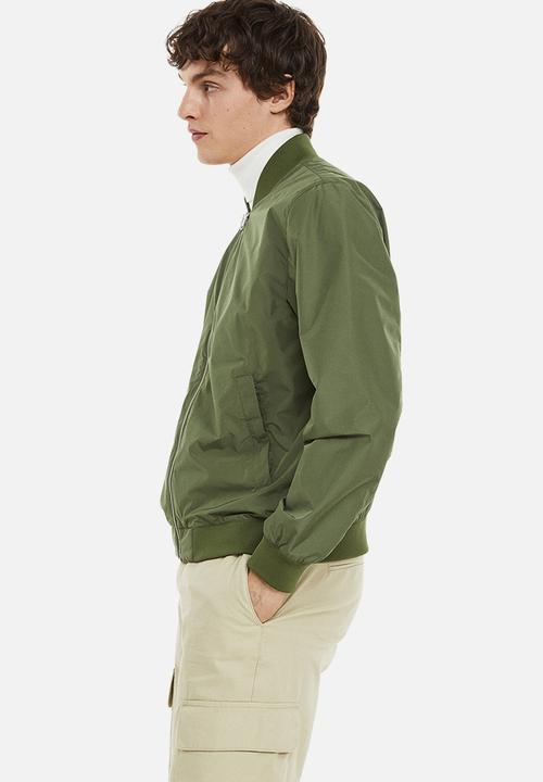 H&M - Bomber jacket - green