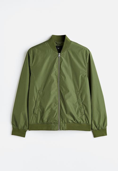 H&M - Bomber jacket - green