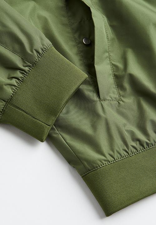H&M - Bomber jacket - green