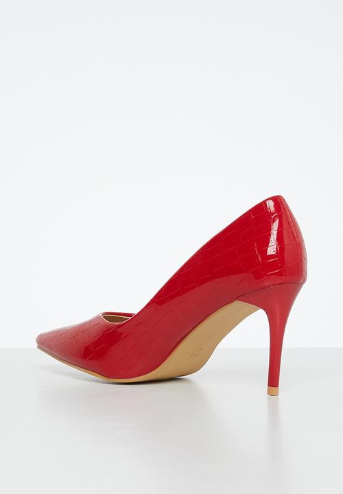 Superbalist - Rowan court heel - red