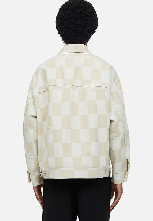 H&M - Boxy twill jacket - beige