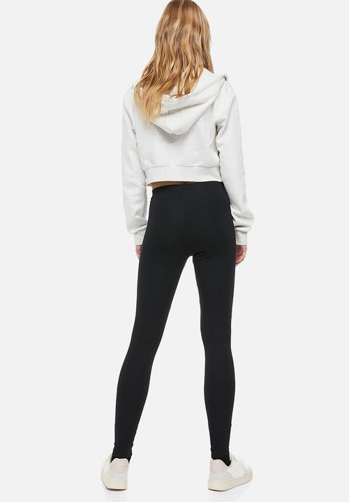 H&M - Jersey leggings - black