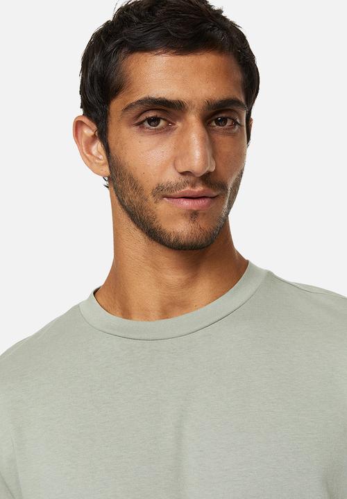 H&M - Regular fit jersey top - light sage green