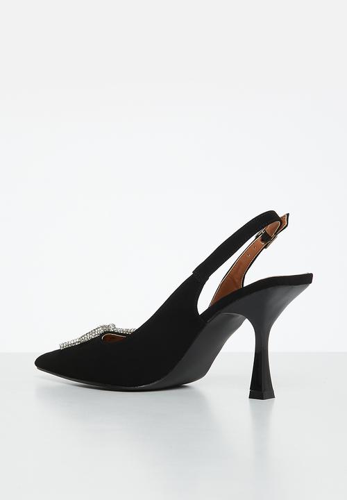 Madison® - Kelli court slingback - black