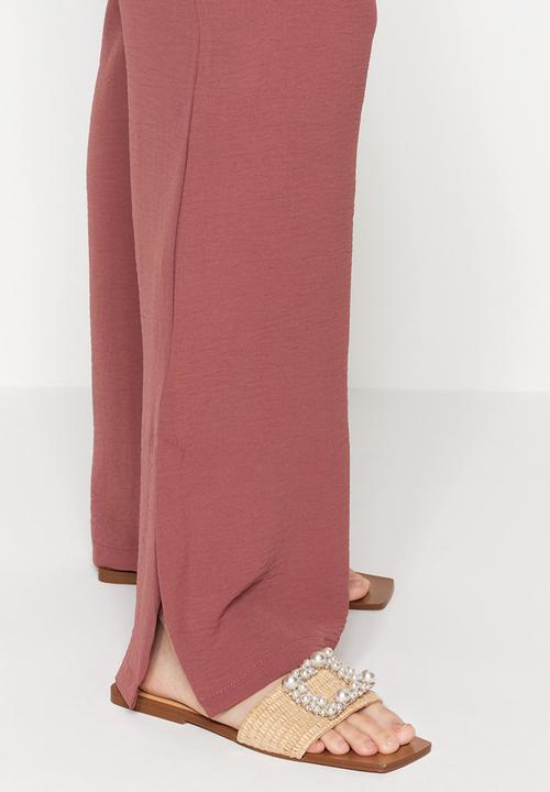 Trendyol - Drawstring trousers - brown