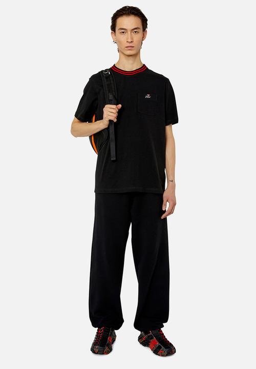 Diesel  - T-just-pocket-crow - black