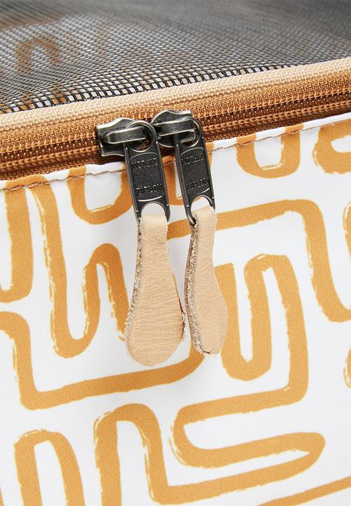 Thandana - Travel pod set - white & brown
