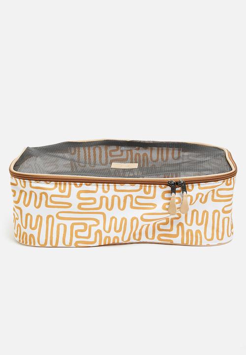 Thandana - Travel pod set - white & brown