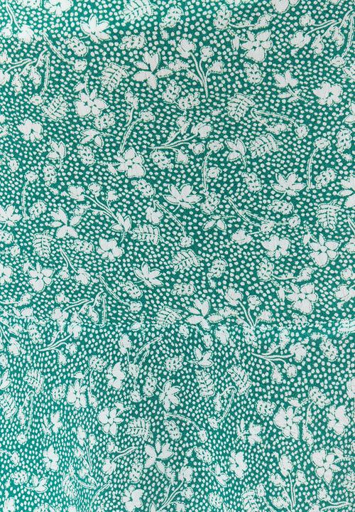 Trendyol - Pleated ditsy skirt - mint