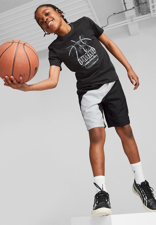 PUMA - Basketball tee b - puma black