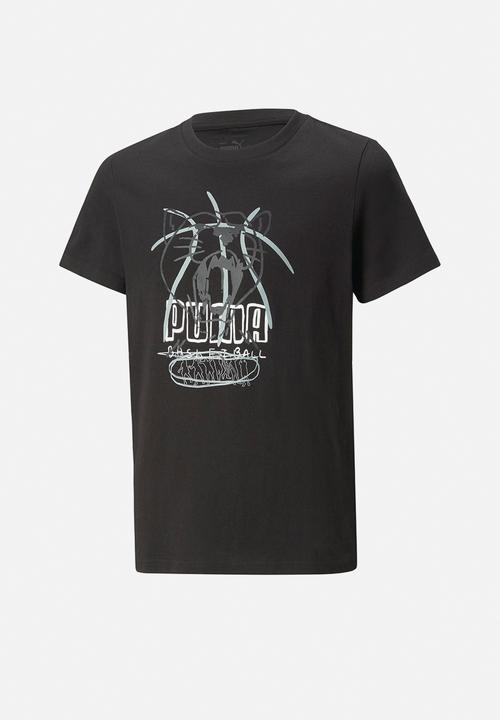 PUMA - Basketball tee b - puma black