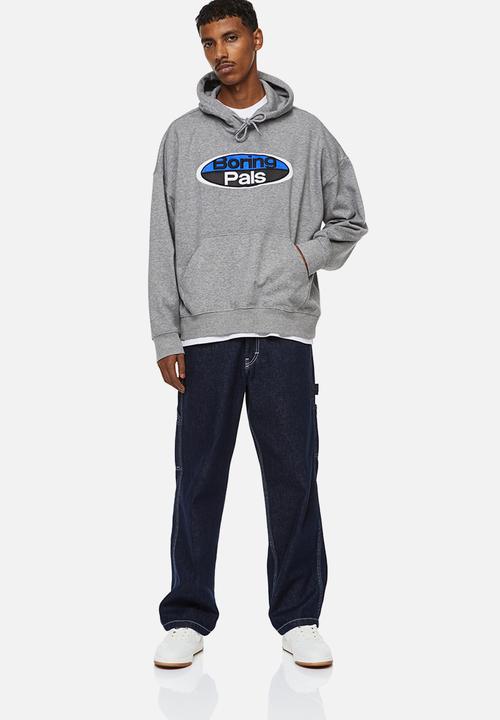 H&M - Oversized fit hoodie - grey