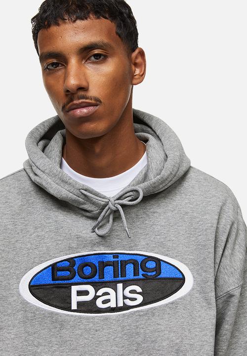H&M - Oversized fit hoodie - grey