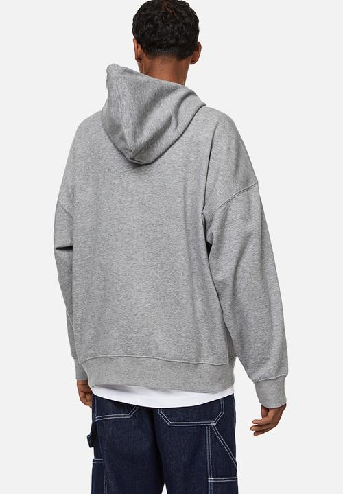 H&M - Oversized fit hoodie - grey