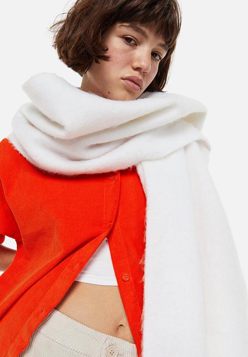H&M - Oversized corduroy shirt - orange