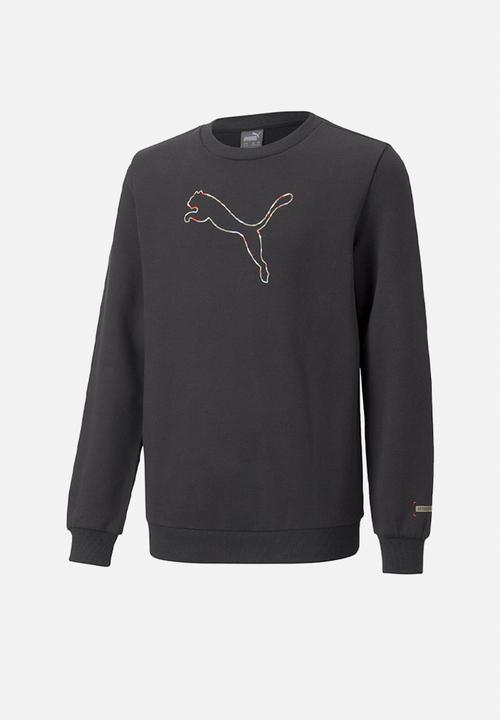PUMA - Better crew fl kids - phantom black
