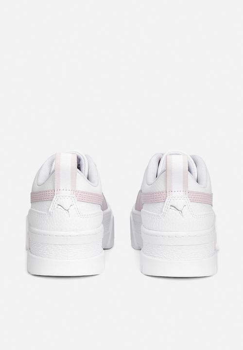 PUMA - Mayze leather jr - puma white/pearl pink