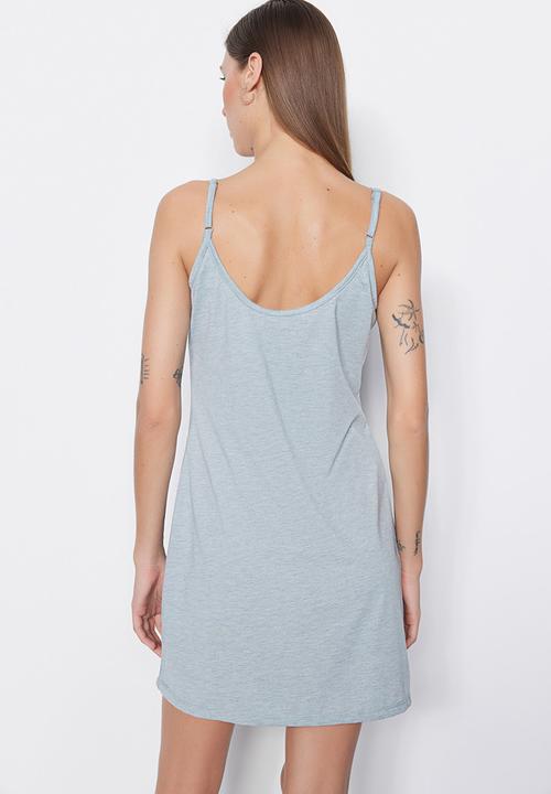 Trendyol - Cami mini dress - blue