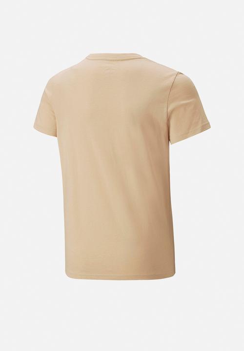 PUMA - Ess small logo tee b - light sand