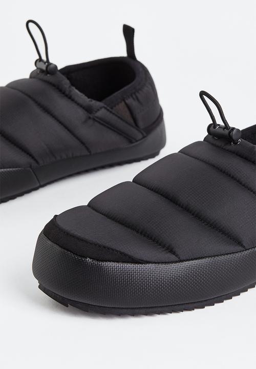 H&M - Padded slip-on slippers - black