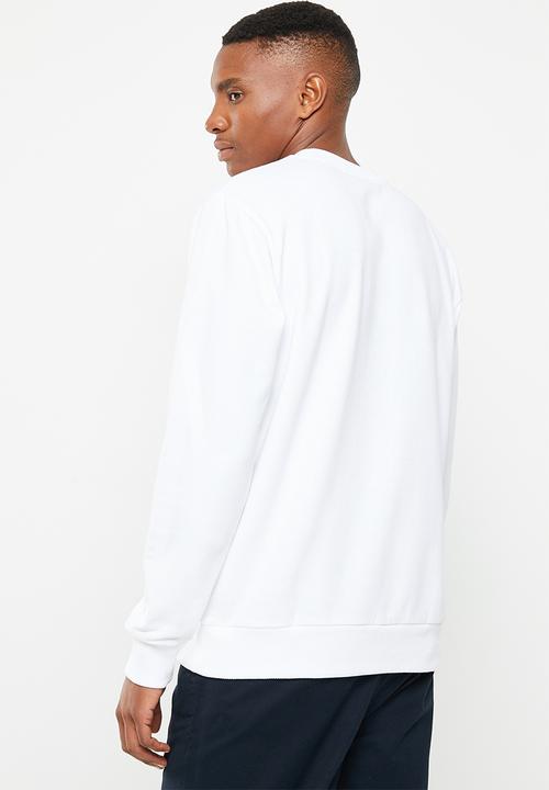 Ben Sherman - Signature crew sweater  - white