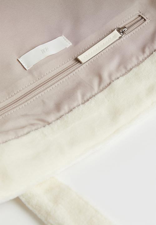 H&M - Terry shopper - cream/lemons
