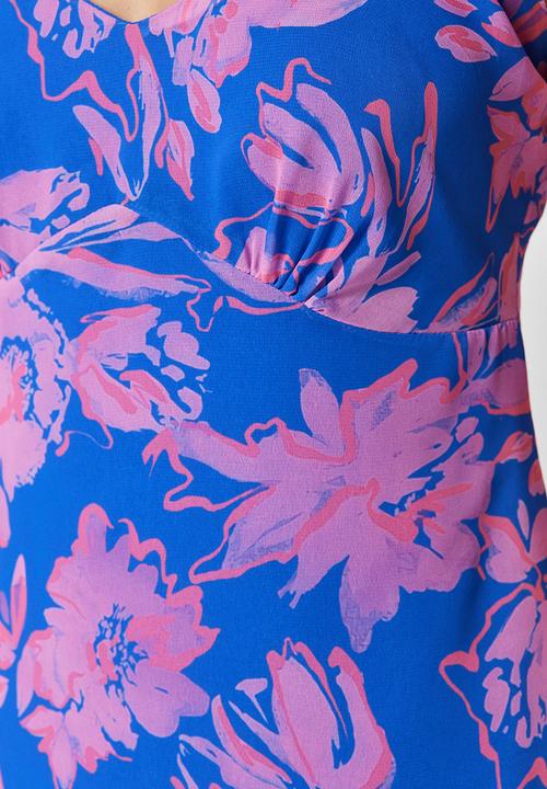 Trendyol - Sweetheart strappy dress - purple