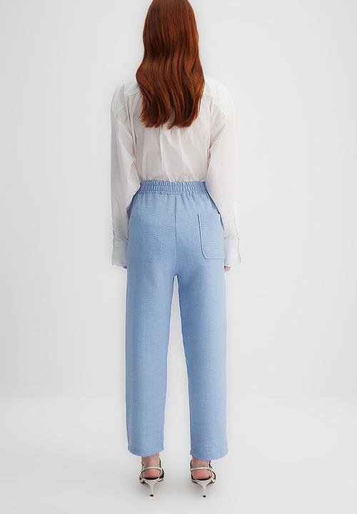 Trendyol - Modest relaxed fit trousers - blue