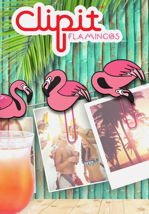 Mustard  - ClipIt Flamingos