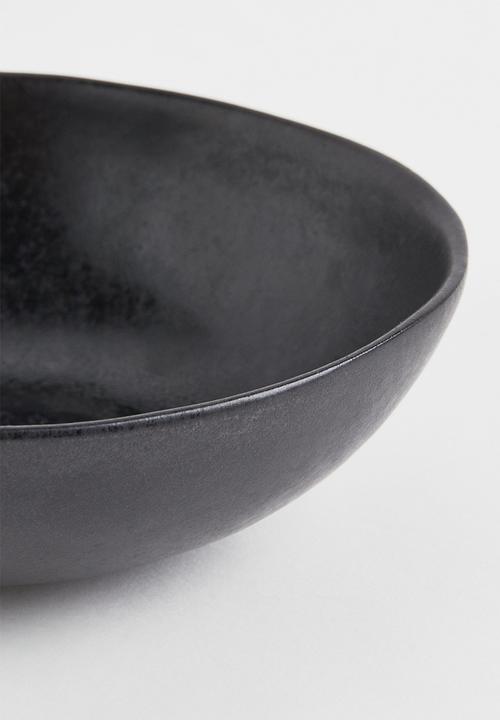 H&M - Stoneware bowl - anthracite grey