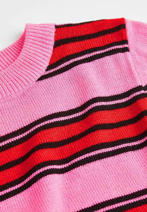 H&M - Jacquard-knit jumper - cerise