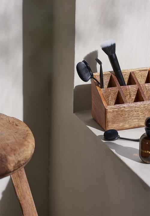 H&M - Wooden make-up box - beige