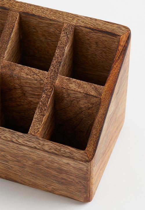 H&M - Wooden make-up box - beige