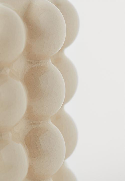 H&M - Bubbled plant pot - beige 
