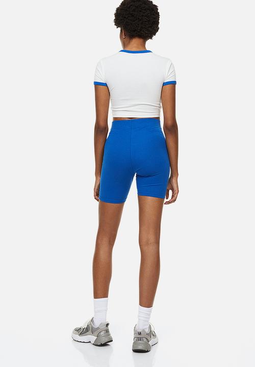 H&M - 2-pack cropped tops - multi 