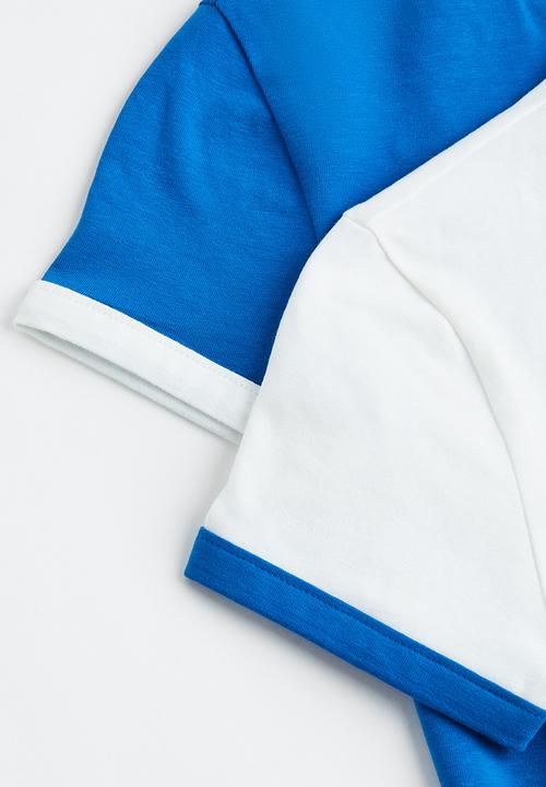 H&M - 2-pack cropped tops - multi 