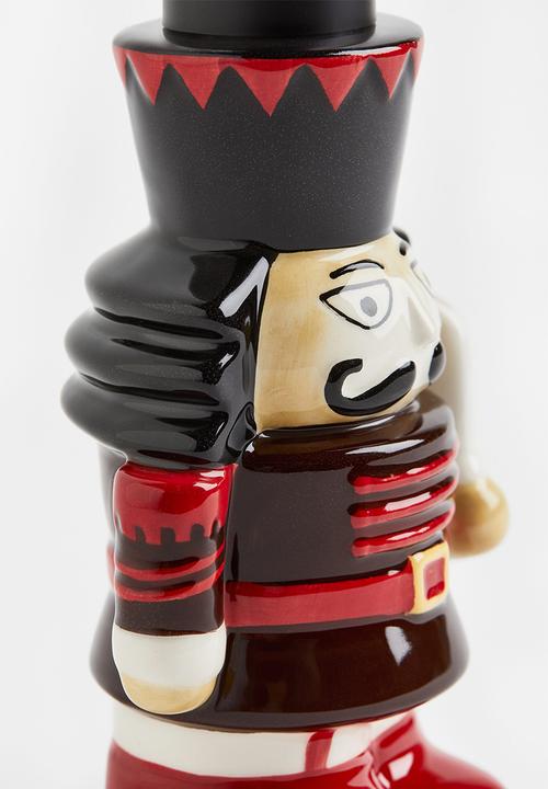 H&M - Nutcracker soap dispenser - red/nutcracker
