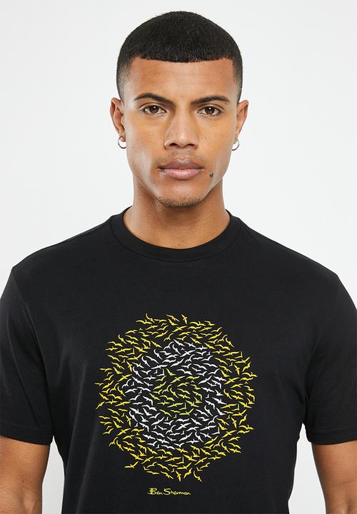 Ben Sherman - Seagull Target Tee Shirt - Black