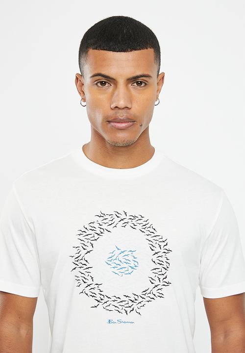 Ben Sherman - Seagull Target Tee Shirt - Ivory