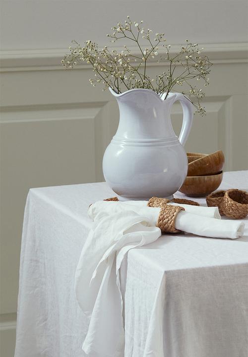 H&M - 2-pack linen napkins - white