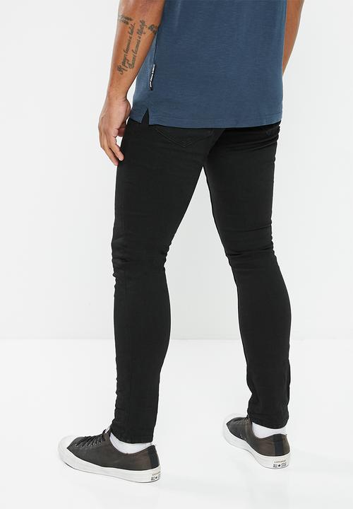 S.P.C.C -  Onyx Signature Trench Fit Skinny Jeans - Black