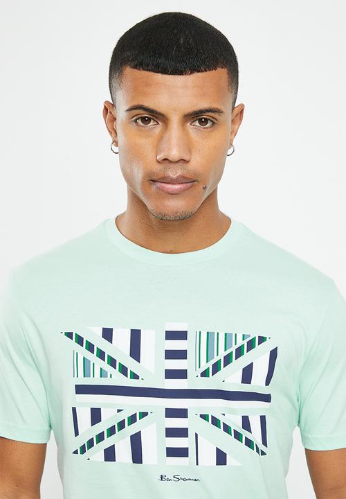 Ben Sherman - Uj Stripe Tee Shirt - Mint