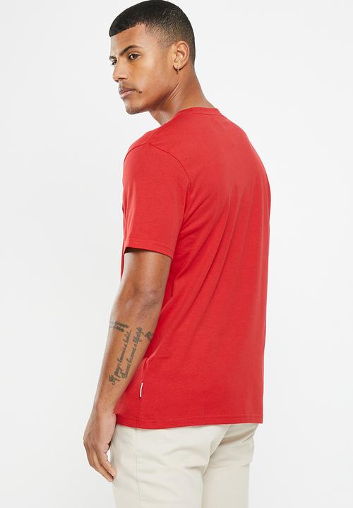 Ben Sherman - Flower Record Tee Shirt - Red