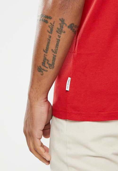 Ben Sherman - Flower Record Tee Shirt - Red