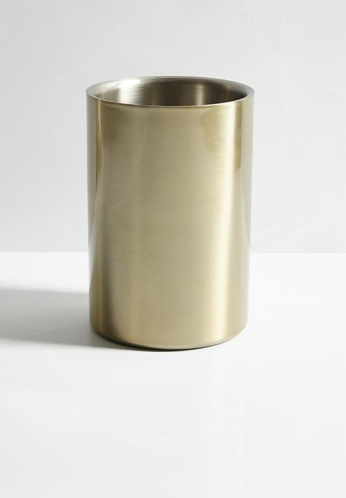 Sixth Floor - Biblos Wine bottle chiller- Brass