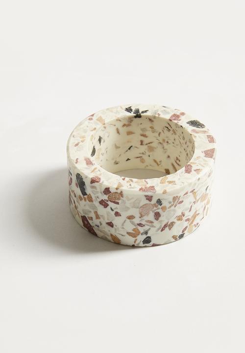 Sixth Floor - Cleo napkin rings set of 4 - Terrazzo