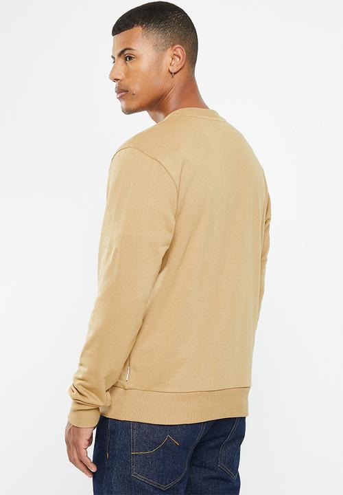Ben Sherman - Target crew sweater - sand