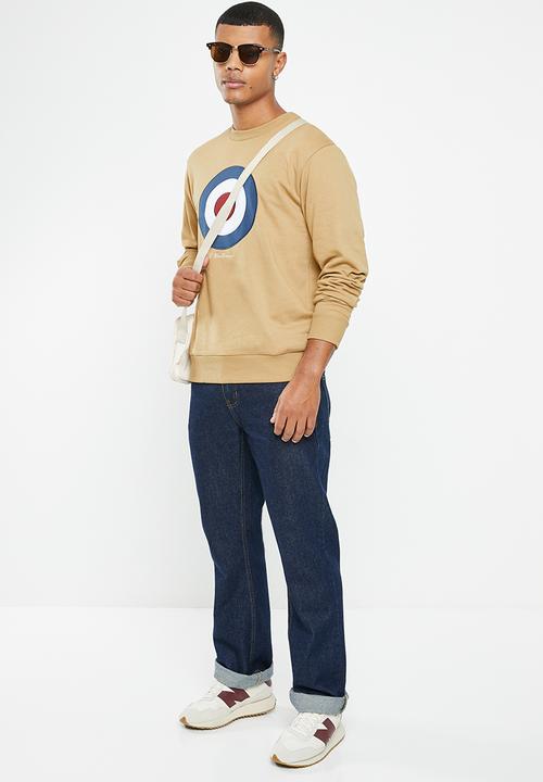 Ben Sherman - Target crew sweater - sand