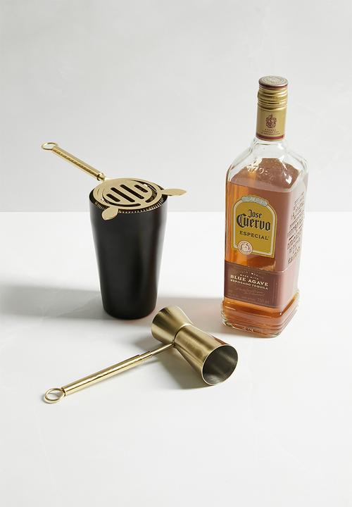 Sixth Floor - Biblos Bar tools set of 2 - gold
