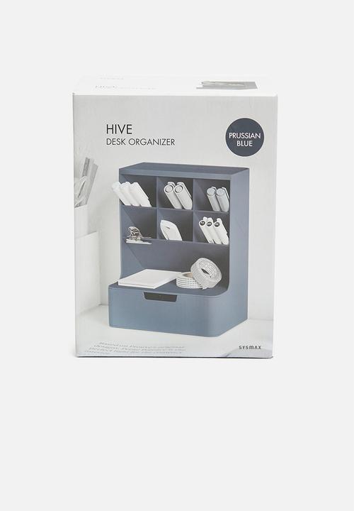 Litem - Hive desk organiser - petrol blue